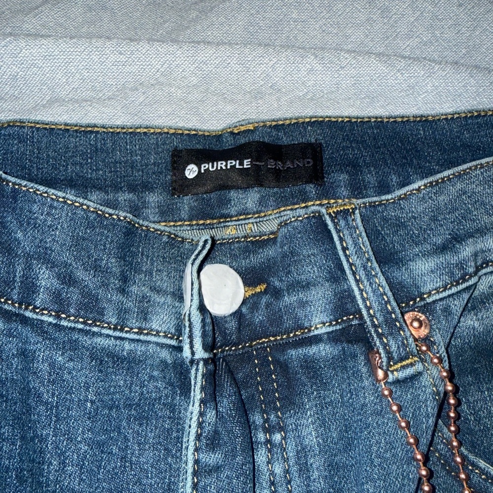 Purple Brand Men's Relaxed Blue Jeans